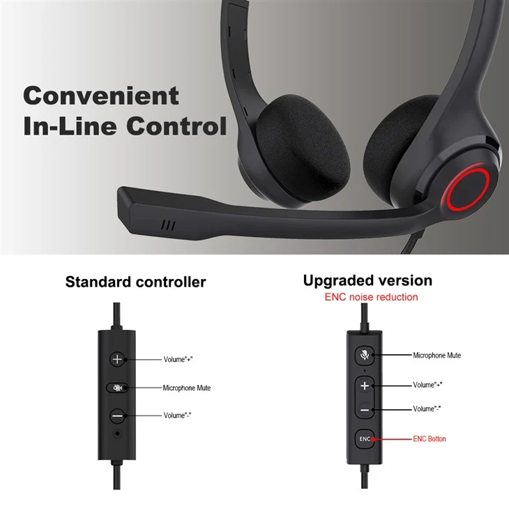 Wired Headphones With 3.5 mm Jack